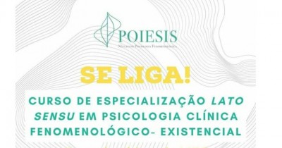 CURSO DE ESPECIALIZAÇÃO EM PSICOLOGIA CLÍNICA FENOMENOLÓGICO-EXISTENCIAL