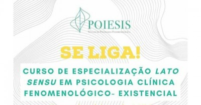 I Curso de Especialização em Psicologia Clínica Fenomenológico-Existencial (Lato Sensu)